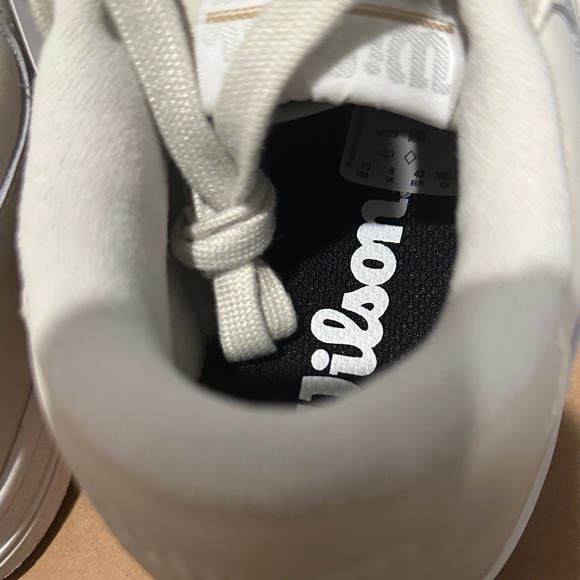 Wilson Off-White Athletic Shoes - Picture 8 of 9